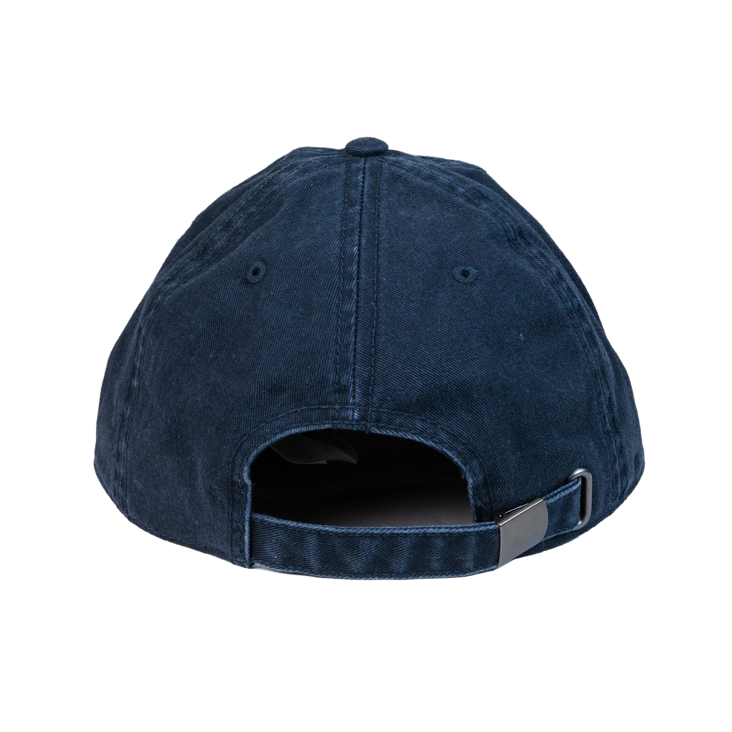 Rage Vintage, Embroidered Logo Distressed Navy Dad Cap