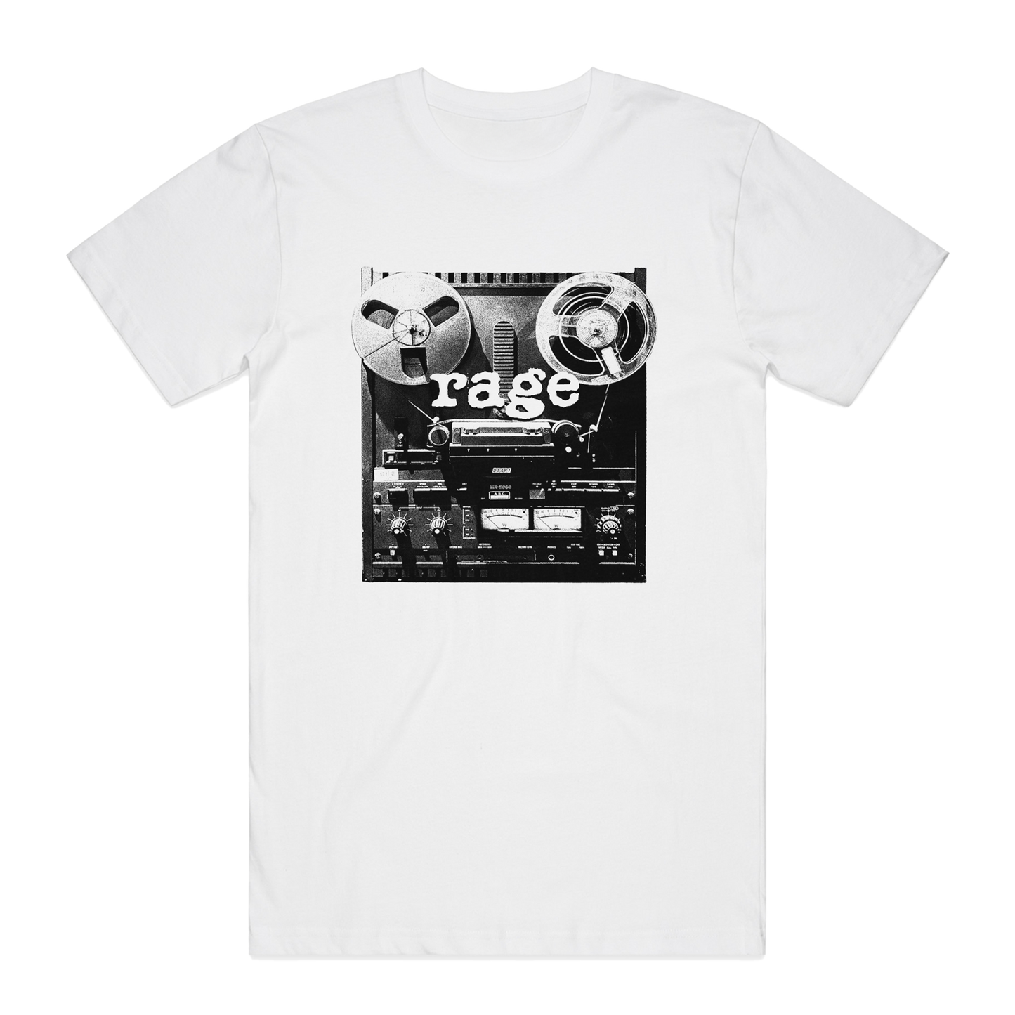 Rage Reel Tee (White)