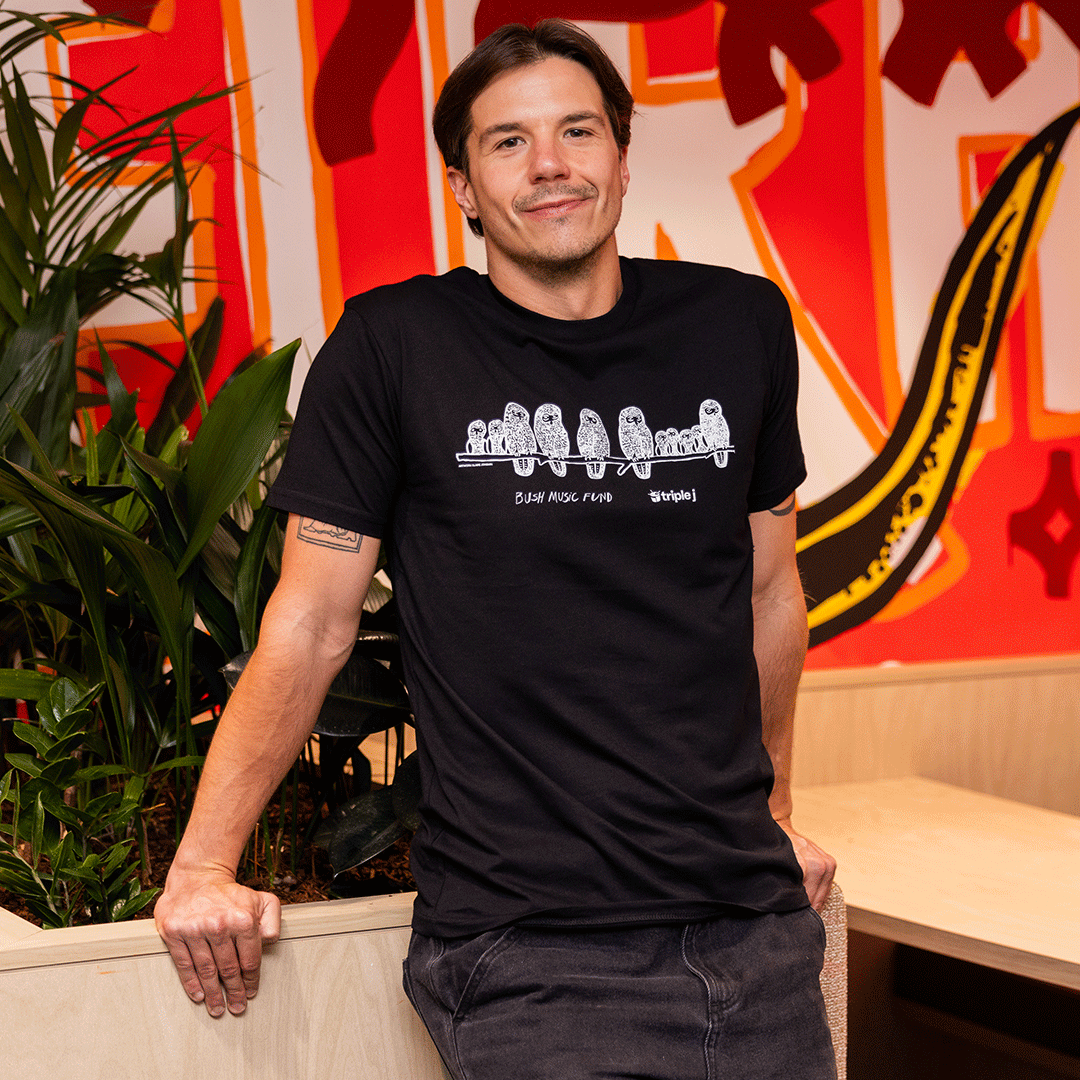 Bush Music Fund Tee Black