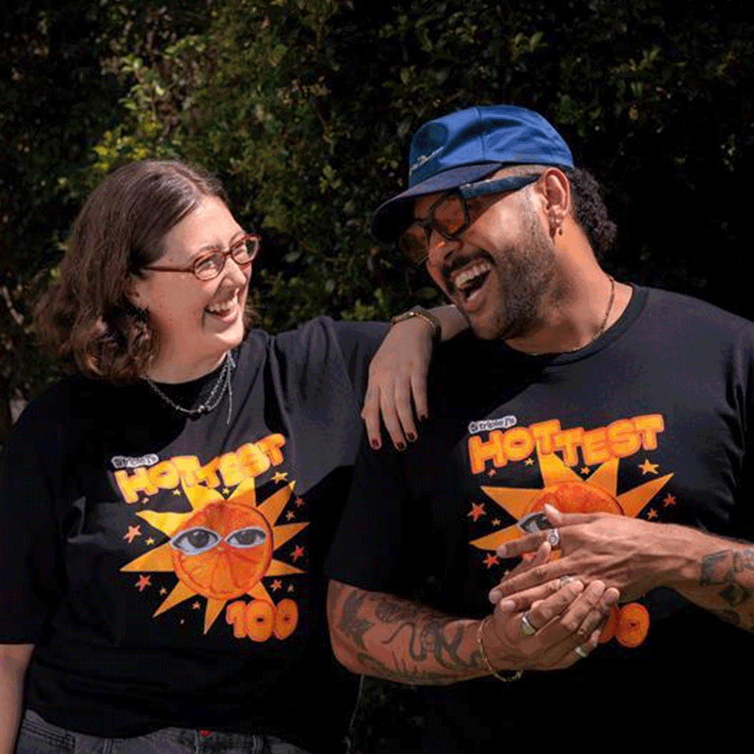 Hottest 100 2025 Tee Black