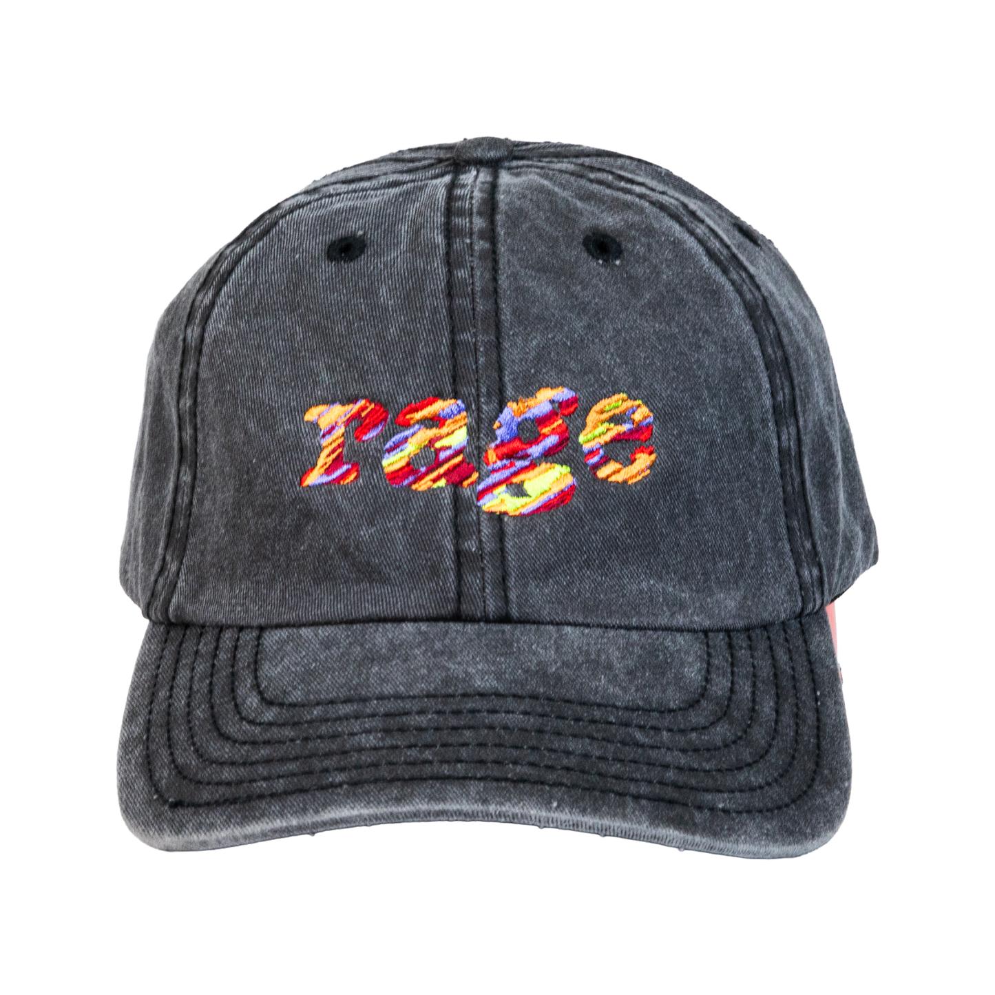 Rage Vintage, Embroidered Logo Stone Washed Dad Cap