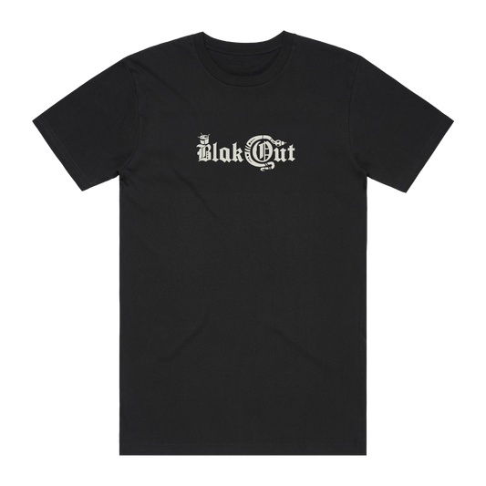 Blak Out Logo Tee (Black)