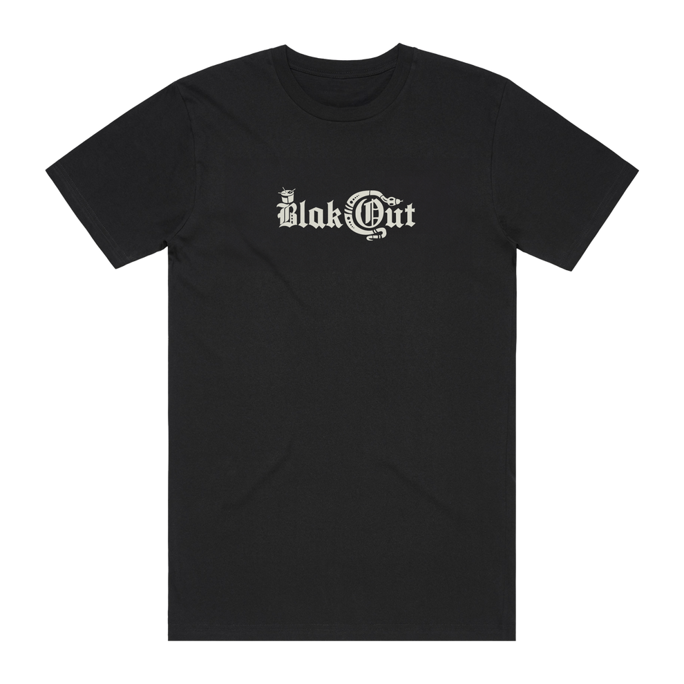 Double J // White on Black Tee – triple j store