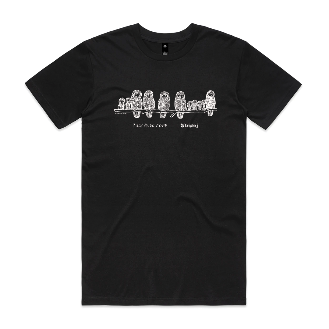 Bush Music Fund Tee Black
