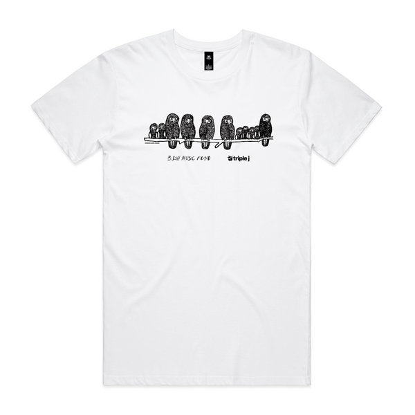 Bush Music Fund Tee White – triple j store