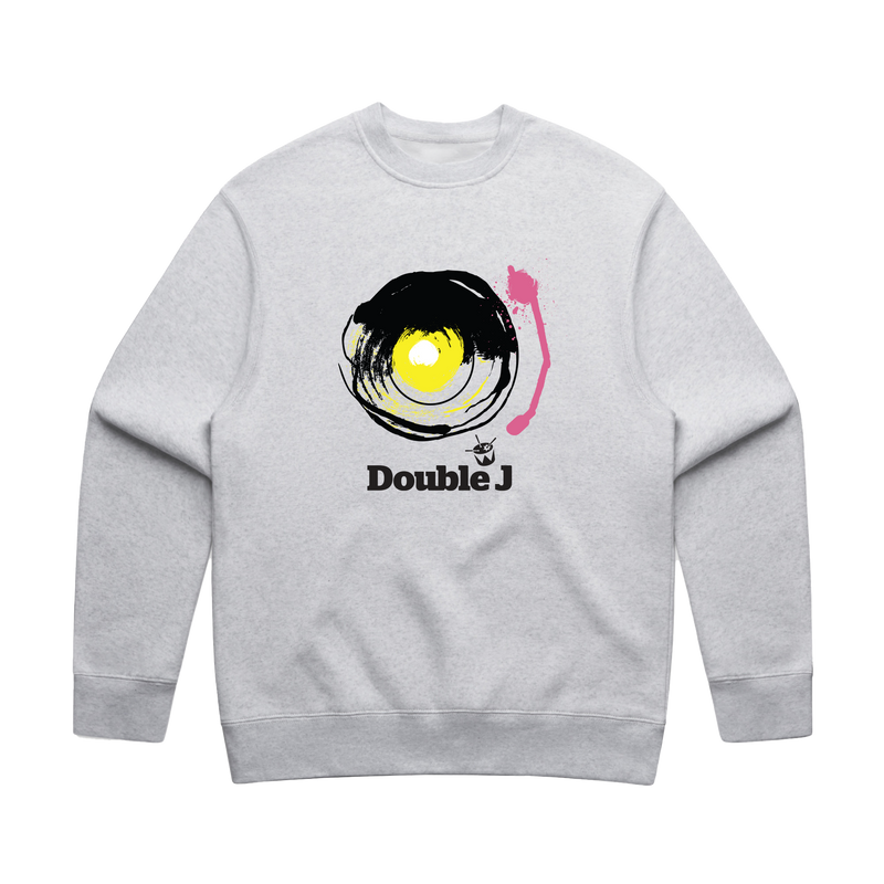 Double J Vinyl White Crewneck