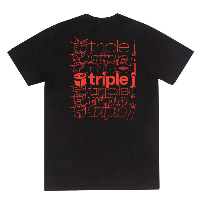 New Drum Triple j Tee (Black)