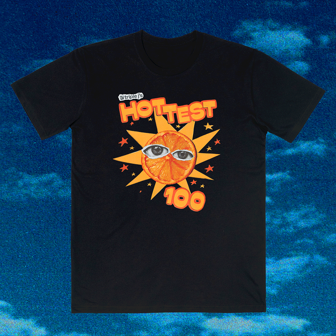Hottest 100 2025 Tee Black