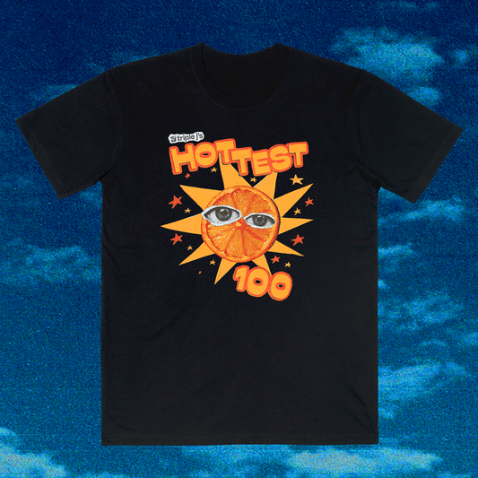 Hottest 100 2025 Tee Black