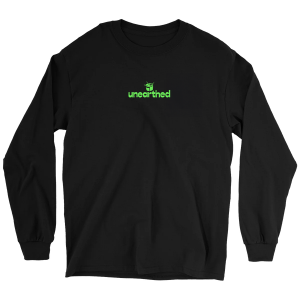 New Unearthed Triple j Long Sleeve Tee (Black)