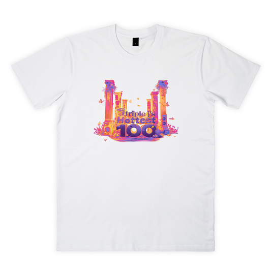 HOTTEST 100 2024 TEE WHITE (PRE SALE)