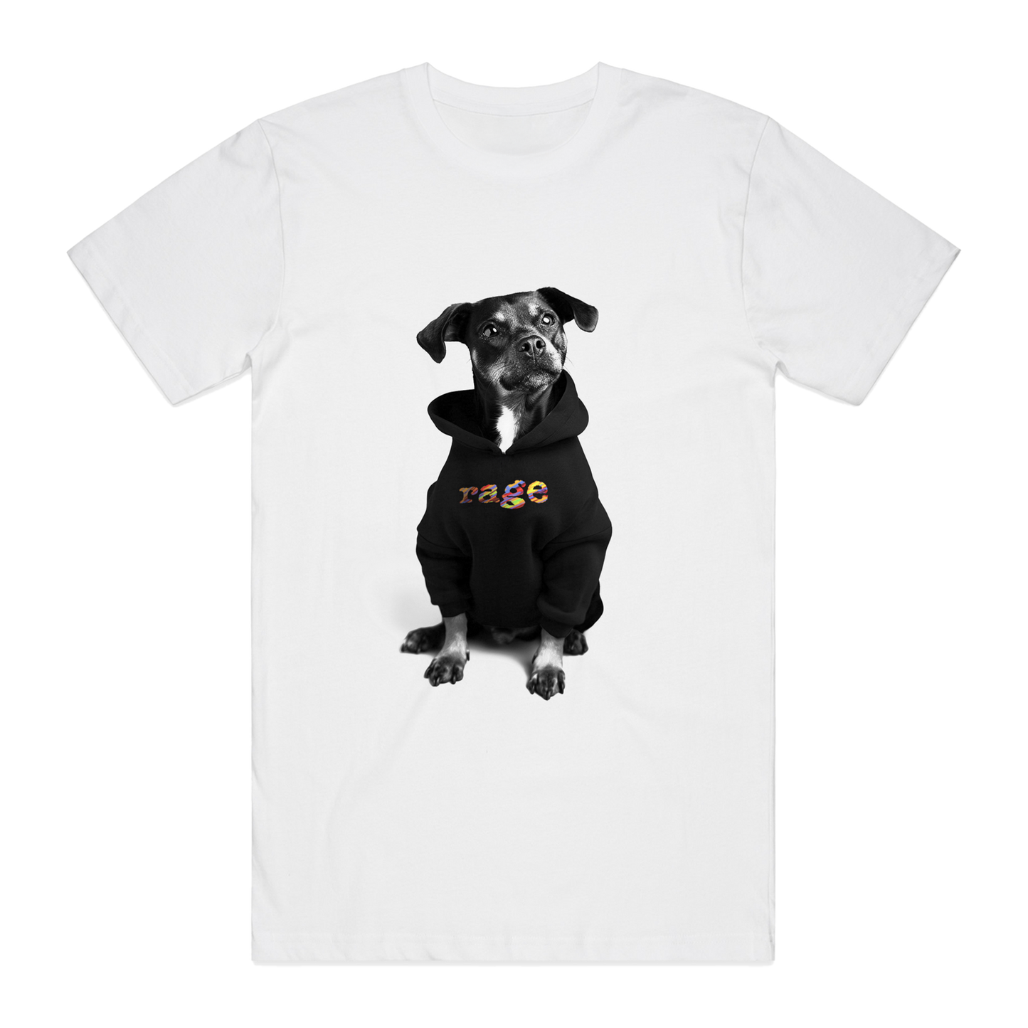 Rage Doghoodie Tee (White)