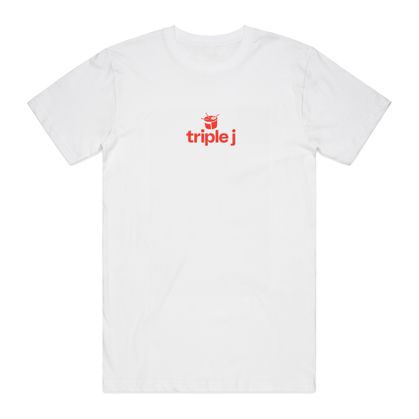 New Triple j Logo Tee (White)