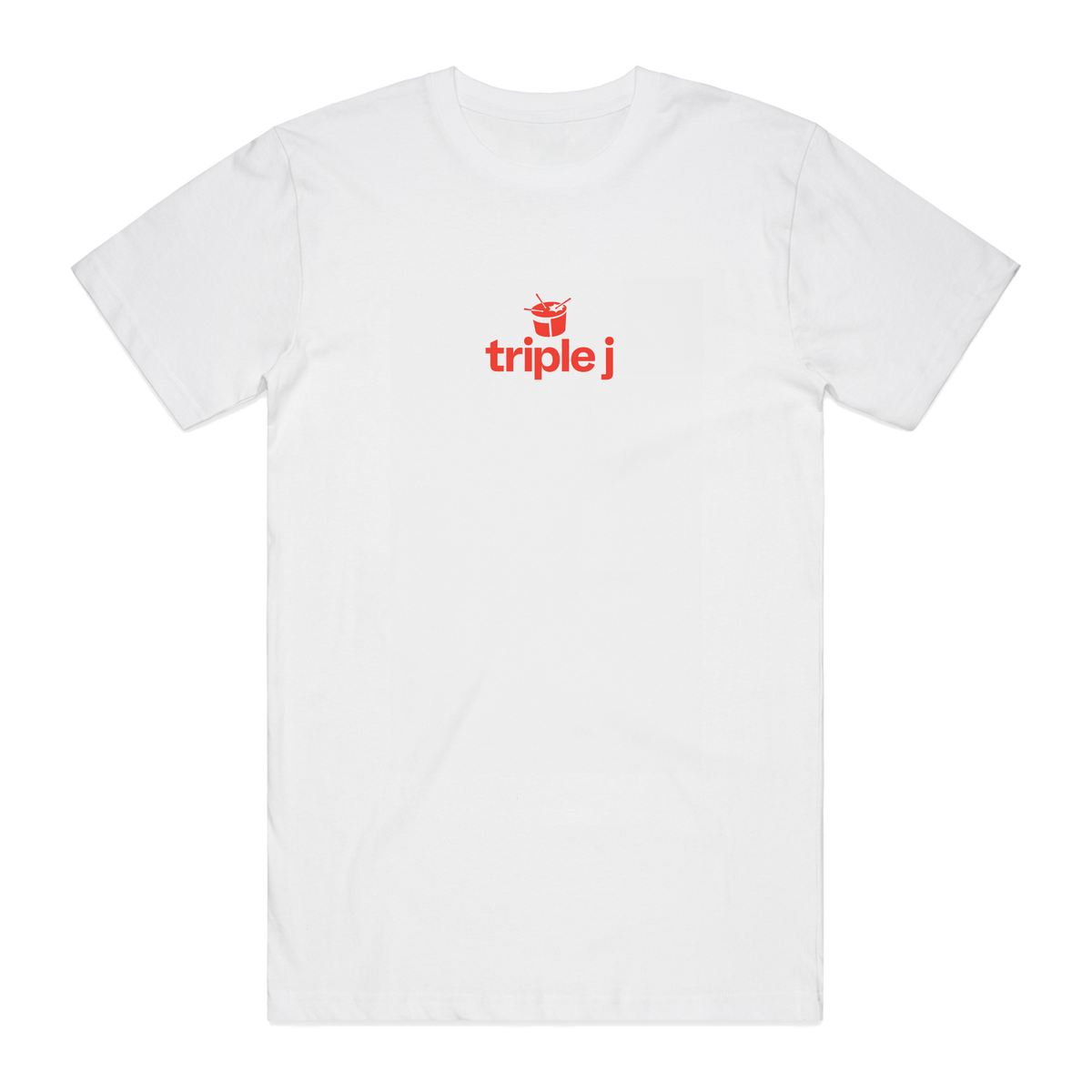 Triple j Logo Tee (White) – triple j store