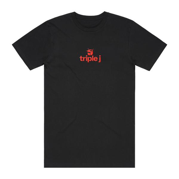 New Triple j Logo Tee (Black)