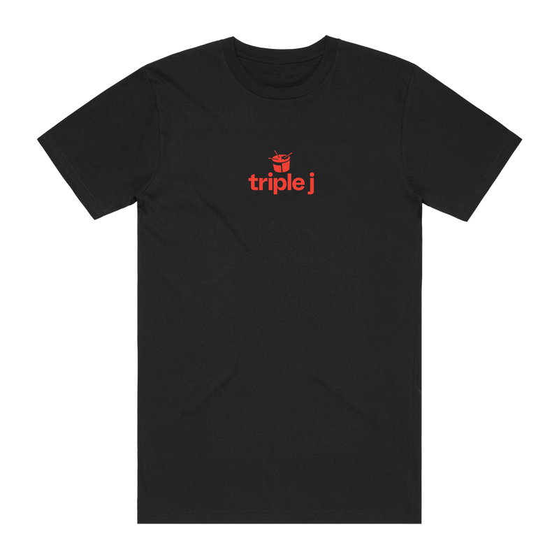 New Triple j Logo Tee (Black)