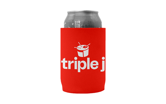 Triple J Red Stubby Cooler