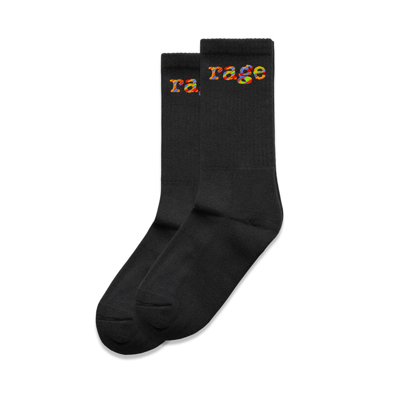 Rage Socks (Black)